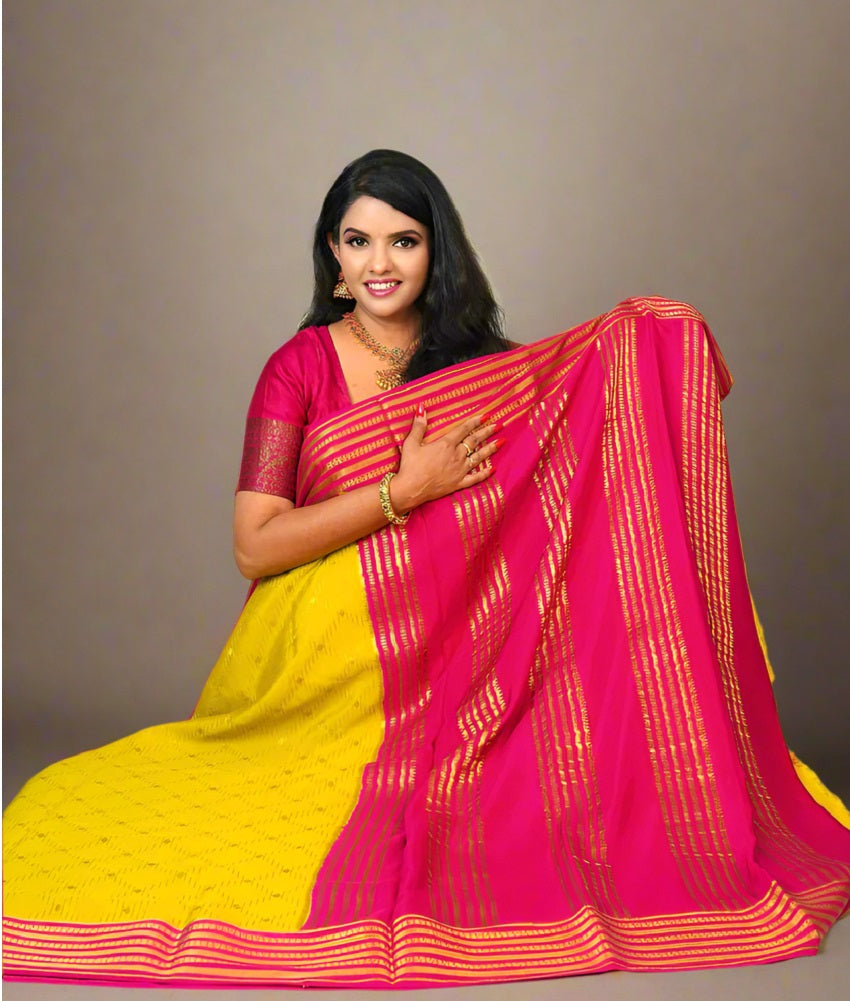 Mysuru Crepe Silk Sarees